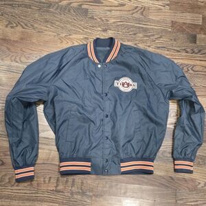 Vintage Auburn Tigers Chalk Line Jacket‎ Retro Windbreaker 80s Mens Size XL